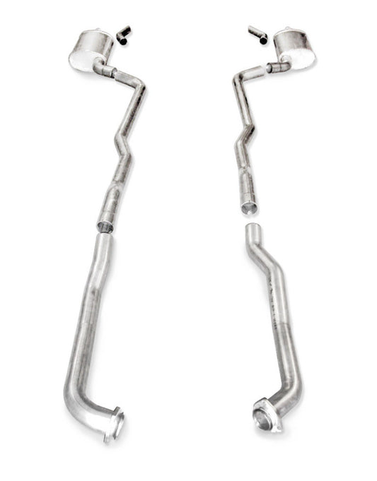 Stainless Works 2-1/2in Factory Connect Small Block Corvette Exhaust System | Corvette (73-82) (V7313100S)