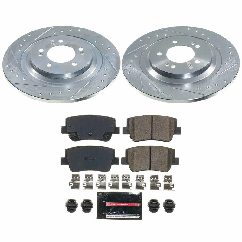PowerStop Rear Z23 Evolution Brake Kit | Hyundai Sonata (2023) (K9245)