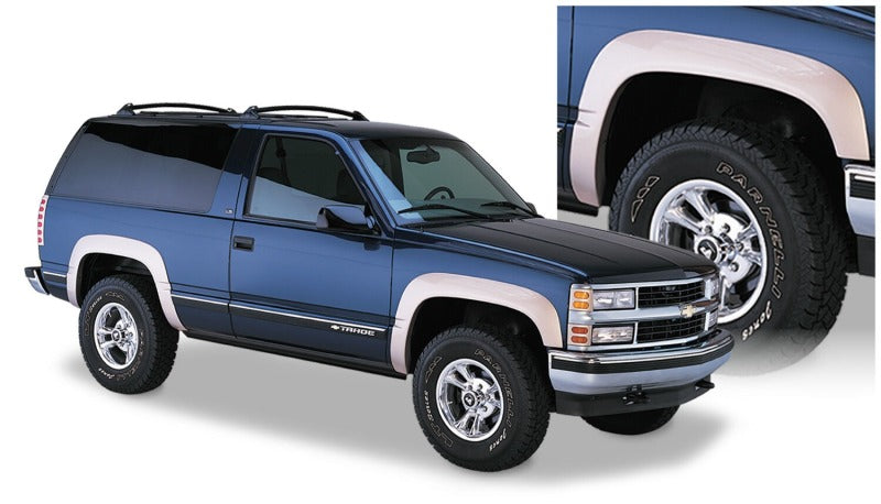 Husky Liners 2804904 OE Style Fender Flare 4-Piece Set - Black Smooth Finish