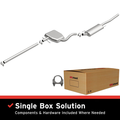 BRExhaust 1993-1999 Volkswagen Jetta 2.0L Direct-Fit Replacement Exhaust System