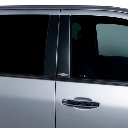 Putco 2020 Chevy Silverado HD Pillar Posts | Bow Tie Etching Black Platinum (402671BPGM-1)