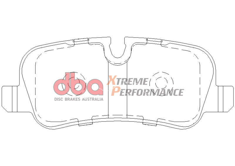 DBA XP Performance Rear Brake Pads | Land Rover LR3 (05-09) (DB1781XP)