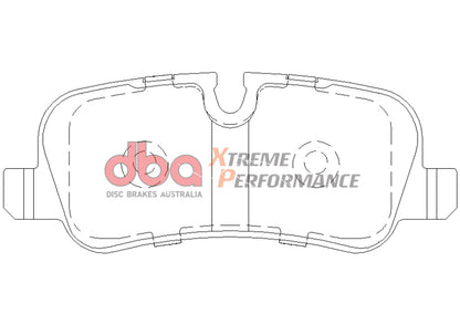 DBA XP Performance Rear Brake Pads | Land Rover LR3 (05-09) (DB1781XP)