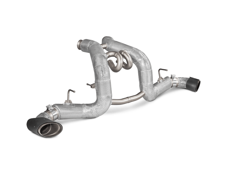 Akrapovic 2016-2017 McLaren 540C 570S Slip-On Line (Titanium) w/ Carbon Tips
