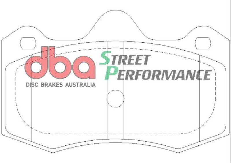 DBA SP Performance Front Brake Pads | Lotus Evora (10-14) (DB1938SP)