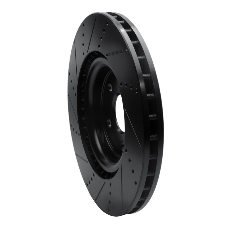 DFC D&S Black Brake Rotor (FRONT RIGHT): Dodge Durango (12-25)