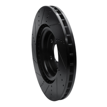 DFC D&S Black Brake Rotor (FRONT RIGHT): Dodge Durango (12-25)