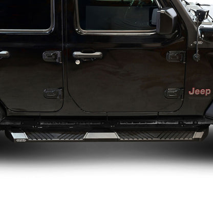 Westin 24-64065 AT6 Running Boards for 18+ Jeep Wrangler JL 4DR