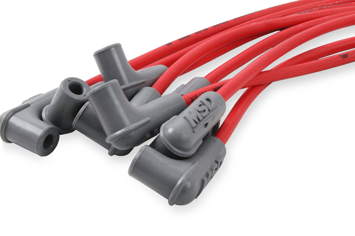 MSD 35599 Super Conductor 8.5mm Spark Plug Wire Set