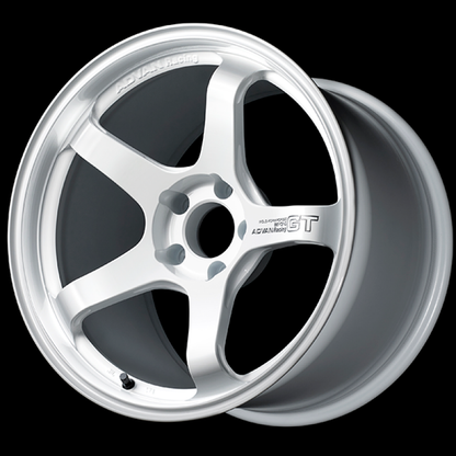 Advan GT Beyond Racing White | 18x9.5" +38mm | 5x120mm Wheels