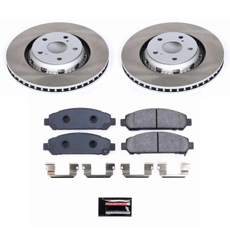 PowerStop Rotor Kit | 2009–2016 Toyota Venza (SC5865)