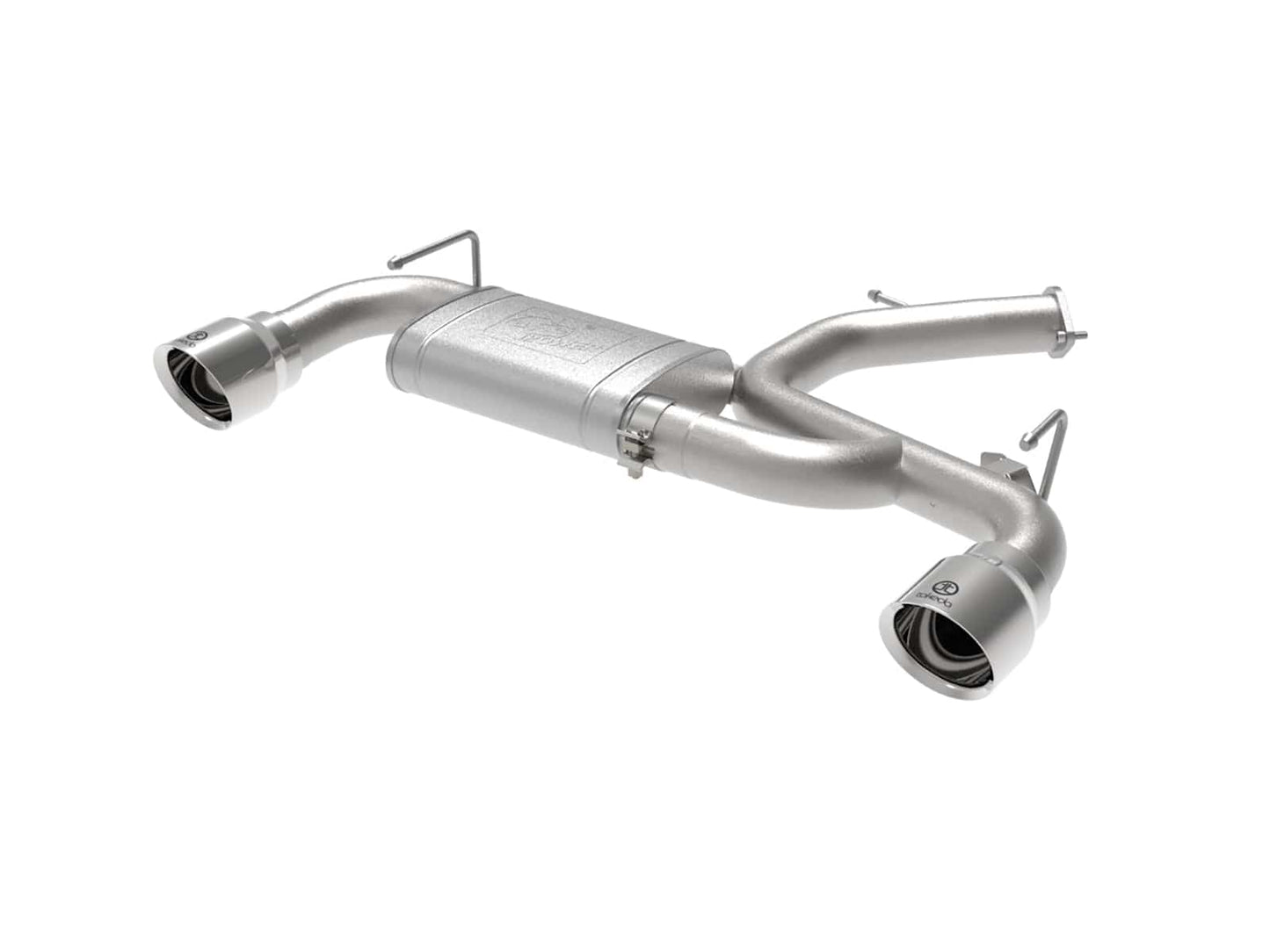 aFe Power Axle Back Exhaust - 19-20 Hyundai Veloster N L4-2.0L (t) w/ Polished tips