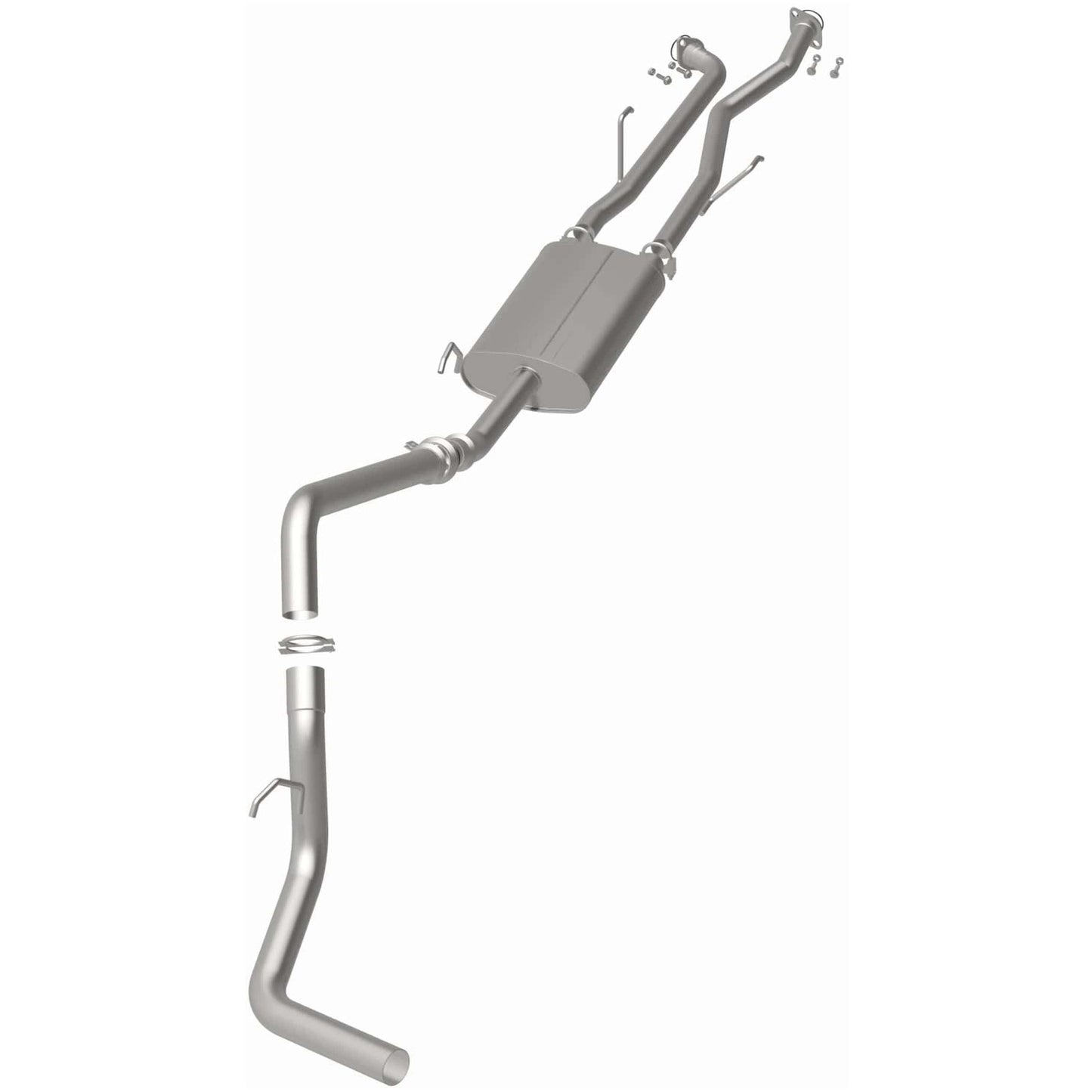 BRExhaust 2007-2009 Toyota Tundra 4.7L Direct-Fit Replacement Exhaust System