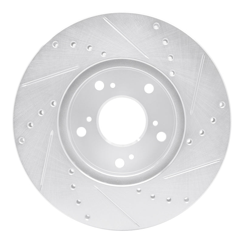 R1 98-22 Acura CSX D&S Slotted Rotor | Honda Accord/CR-V/Element/ Civic/ILX (93-22) (631-59042L)