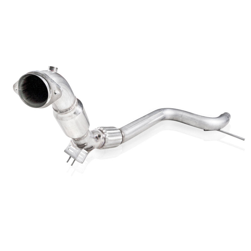 Stainless Works 15-23 Mustang 3in High-Flow Cats Downpipe (M15EDPCAT)