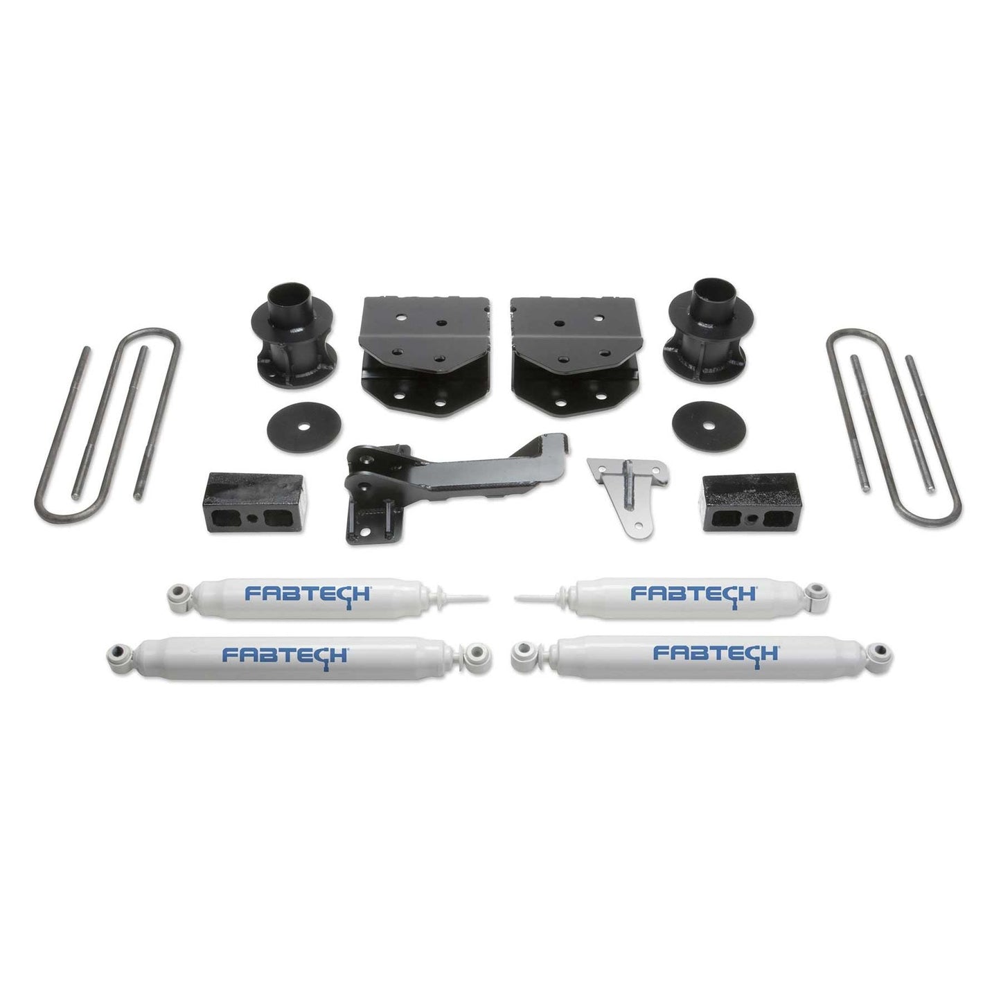 Fabtech 4in Budget System w/ Performance Shocks | Ford F250/350 4WD (05-07) (K2181)