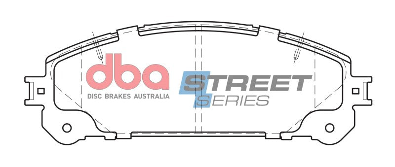 DBA Street Series Front Brake Pads | Lexus NX200t (15-18) (DB2004SS)