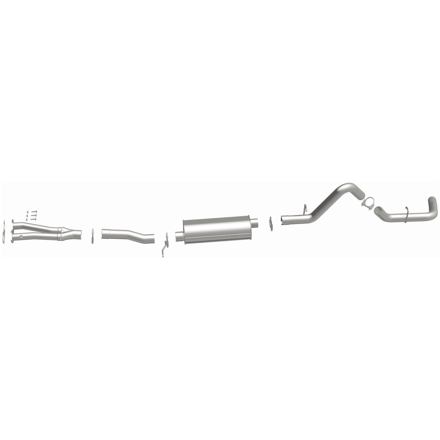 BRExhaust Direct-Fit Replacement Exhaust System 106-0473