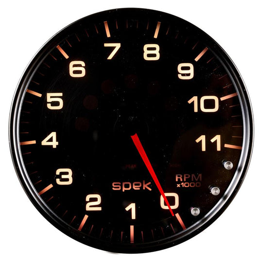 Autometer Spek-Pro 5" Tachometer W/Shift Light 11K RPM