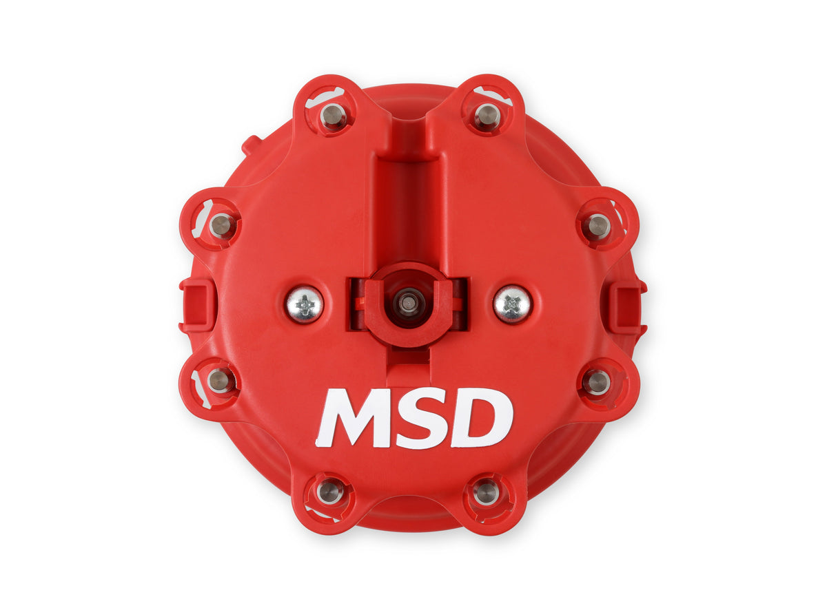 MSD 8482 Distributor Cap and Rotor Kit Red