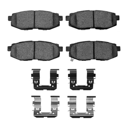 R1 06-25 Subaru FR-S/BRZ/86/WRX Rear Pads & Hardware Kit | (2115-1124-01)