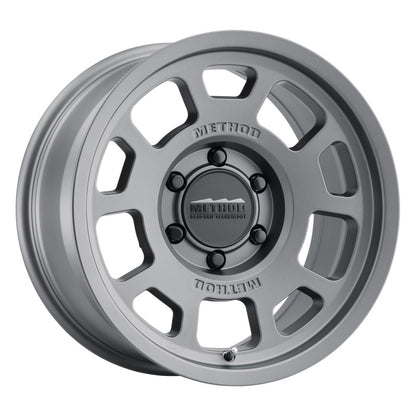 Method MR705 Titanium | 17x8.5" +35mm | 6x5.5mm Wheel