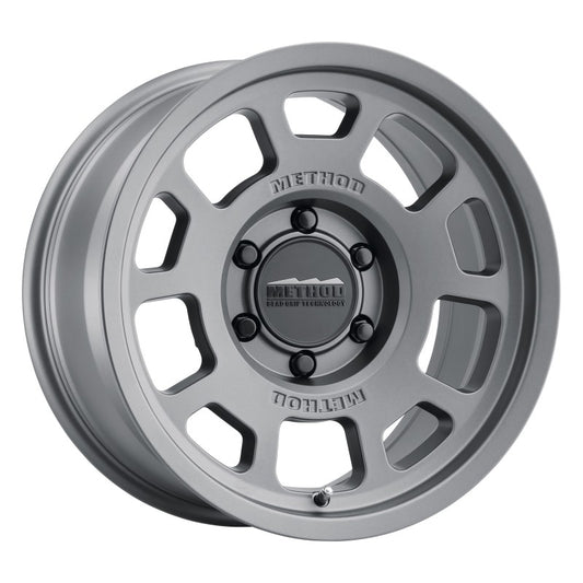 Method MR705 Titanium | 17x8.5" +35mm | 6x5.5mm Wheel