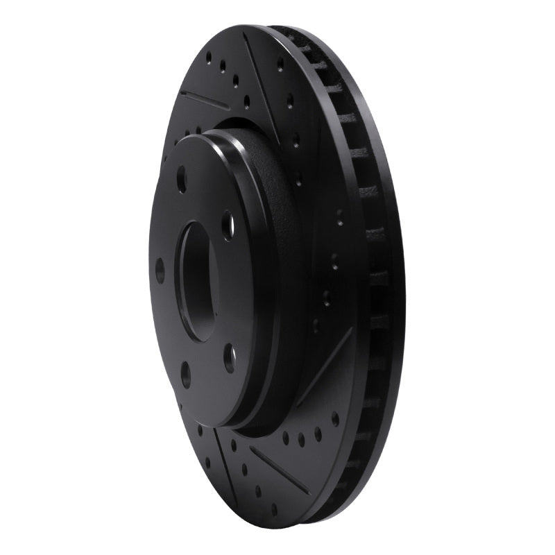 DFC D&S Black Brake Rotor (FRONT RIGHT): Jeep Wrangler (07-18)