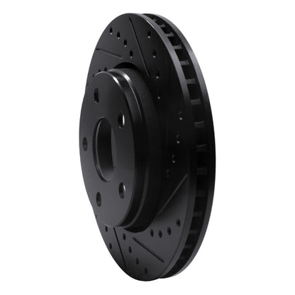 DFC D&S Black Brake Rotor (FRONT RIGHT): Jeep Wrangler (07-18)