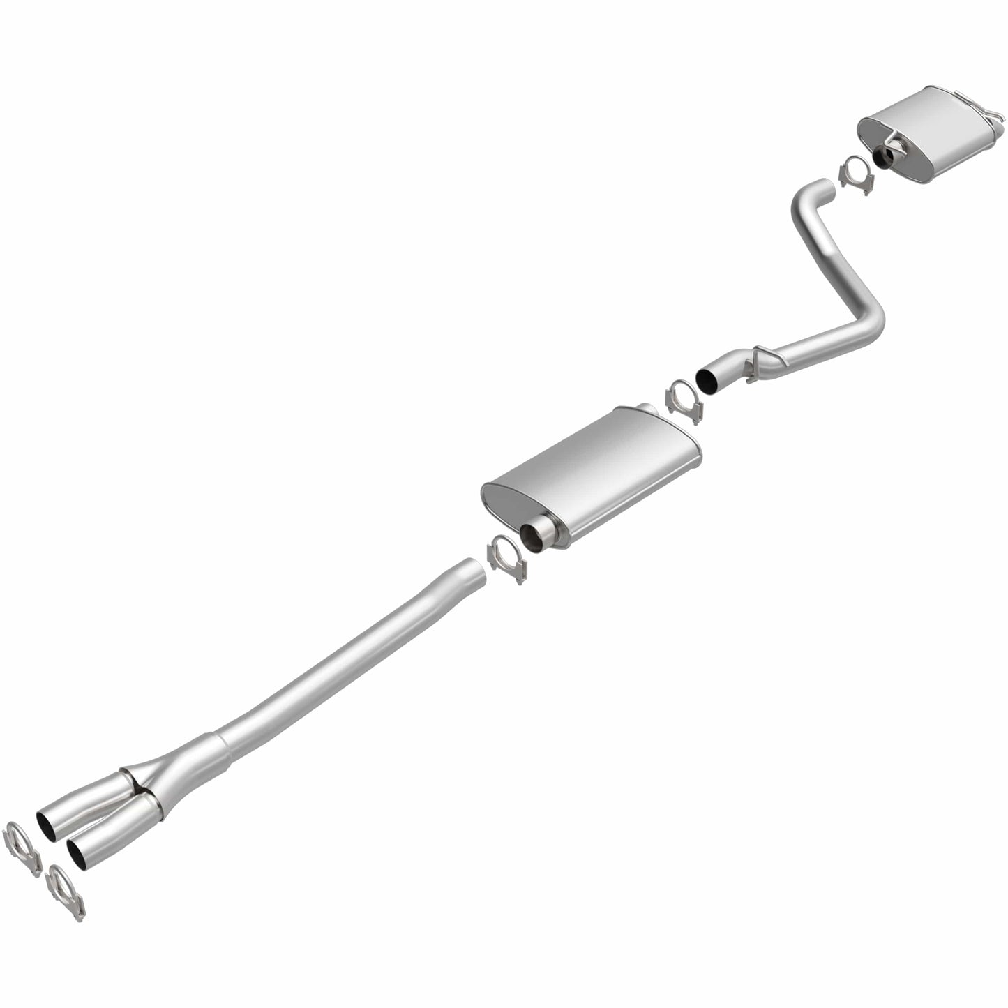 BRExhaust Direct-Fit Replacement Exhaust System 106-0439