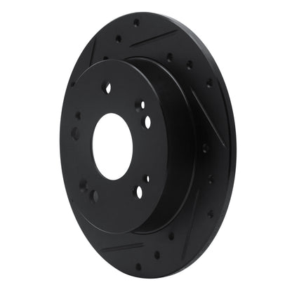 R1 Concepts Drilled & Slotted Rear Rotor | Acura ILX (97-15) (ECB-59024L)