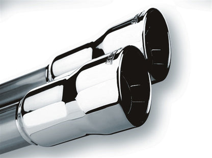 Borla 20143 Polished Tip Dual Round Rolled Angle-Cut | Universal (20143)