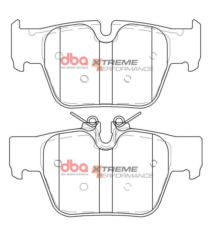 DBA Rear Xtreme Performance Brake Pads | BMW X2 M35i (18-22) (DB15128XP)