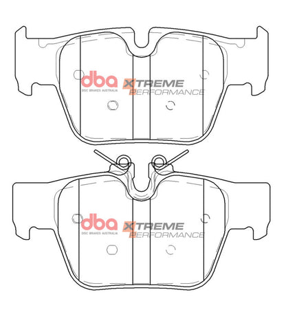 DBA Rear Xtreme Performance Brake Pads | BMW X2 M35i (18-22) (DB15128XP)