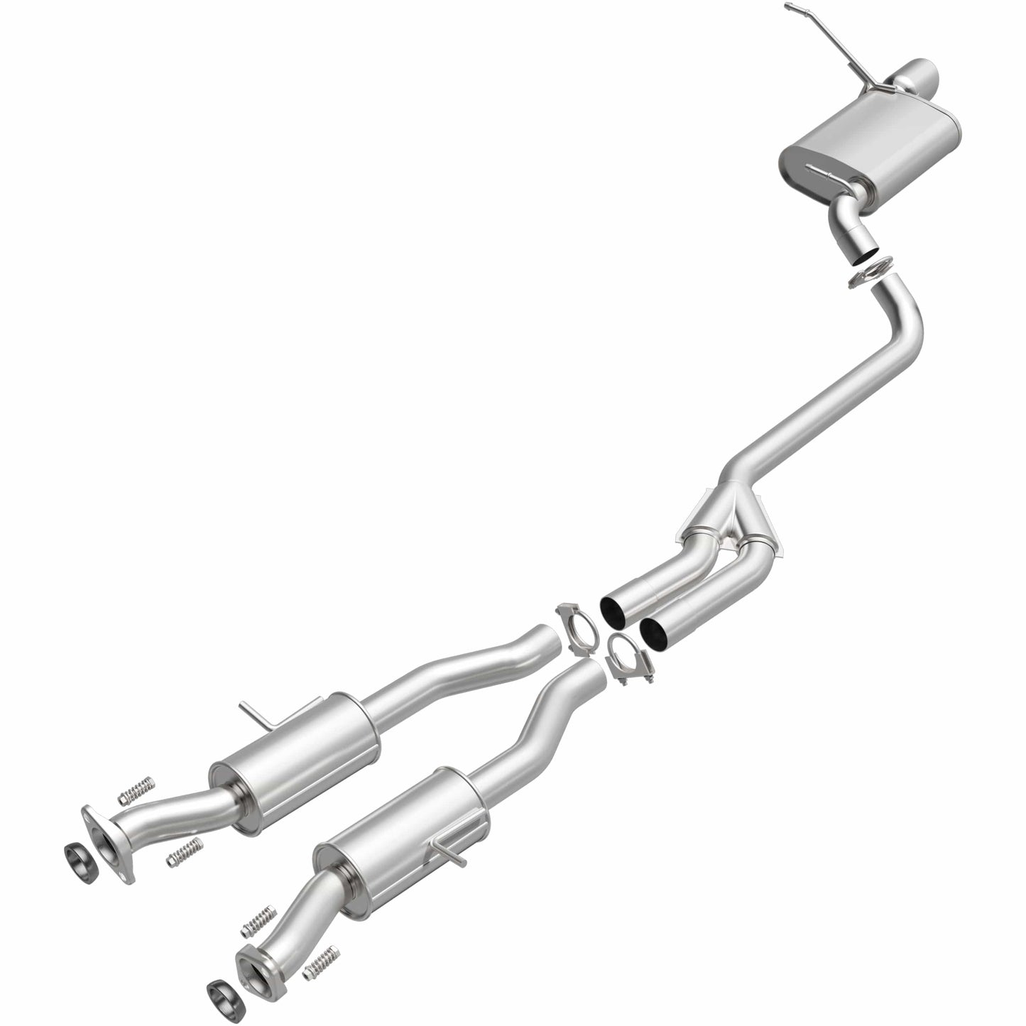 BRExhaust 2011-2022 Jeep Direct-Fit Replacement Exhaust System