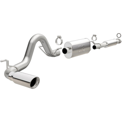MagnaFlow Cat-Back 2016 Toyota Tacoma TRD 3.5L V6 SS 3in Single Pass Side Exit Rear 4in Tip