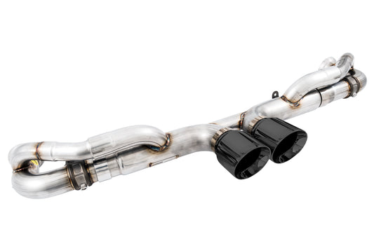 AWE Tuning AWE SwitchPath Exhaust for Porsche 991.1 / 991.2 GT3 / RS - Diamond Black Tips - 3025-33016