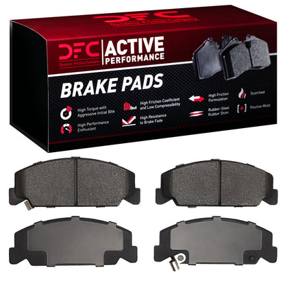 DFC 84-00 Honda Civic Front Low Metallic Performance Pads (1115-0273-00)