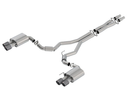 Borla Cat-Back Exhaust System - S-Type | 2018-2020 Ford Mustang Coupe 5.0L (140745)