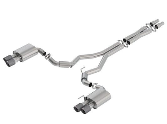 Borla Cat-Back Exhaust System - S-Type | 2018-2020 Ford Mustang Coupe 5.0L (140745)