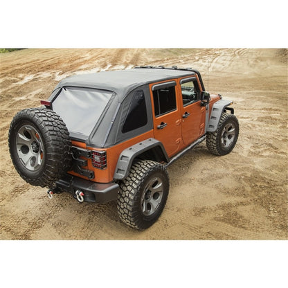 Rugged Ridge 13750.38 Bowless Soft Top for 2007-18 Jeep Wrangler JK 4-Door