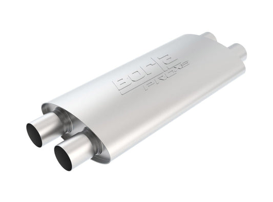 Borla 2.25in Dual In/Out Turbo XL Muffler | Universal (400287) (SPF400287-12K)