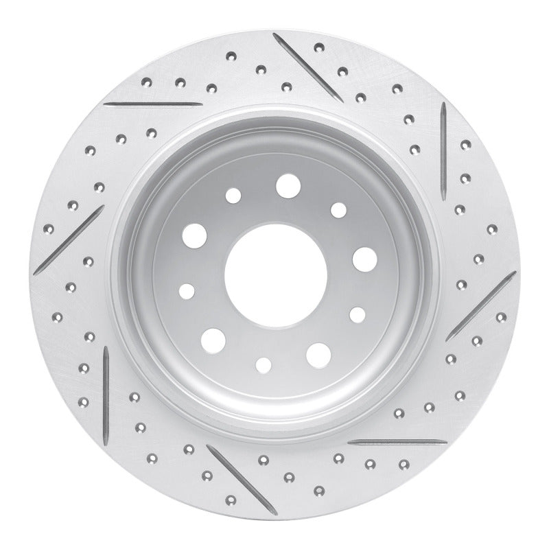 DFC Rear Left D&S Geoperformance Rotor (REAR): Jeep Wrangler (18-25)