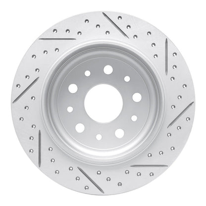 DFC Rear Left D&S Geoperformance Rotor (REAR): Jeep Wrangler (18-25)
