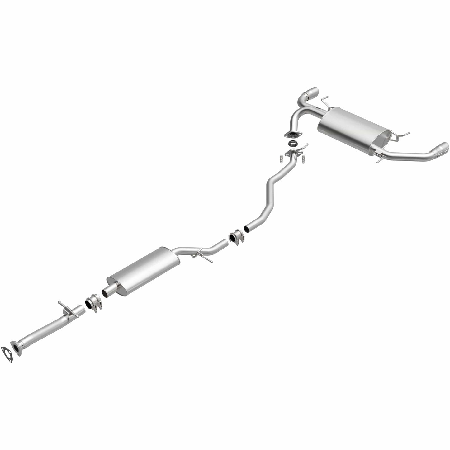 BRExhaust 2007-2009 Acura RDX 2.3L Direct-Fit Replacement Exhaust System