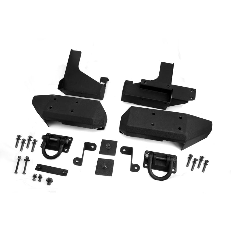 Rugged Ridge 11547.01 Aluminum Rear Bumper Pods for 07-18 Jeep Wrangler