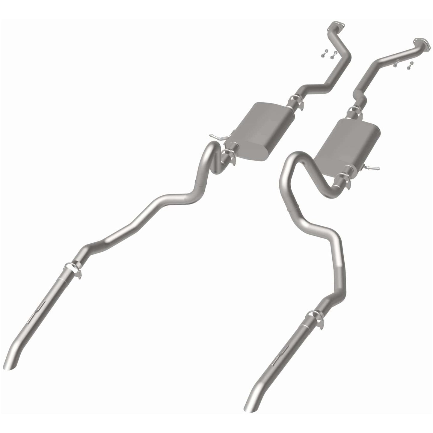 BRExhaust Direct-Fit Replacement Exhaust System 106-0618