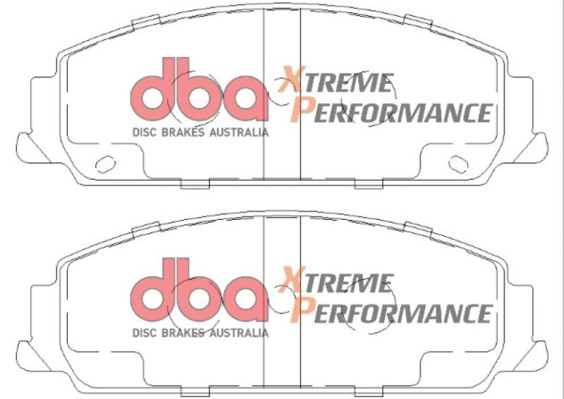 DBA Front Xtreme Performance Brake Pads | Pontiac G8 3.6 Base/6.0 (08-09) (DB1765XP)