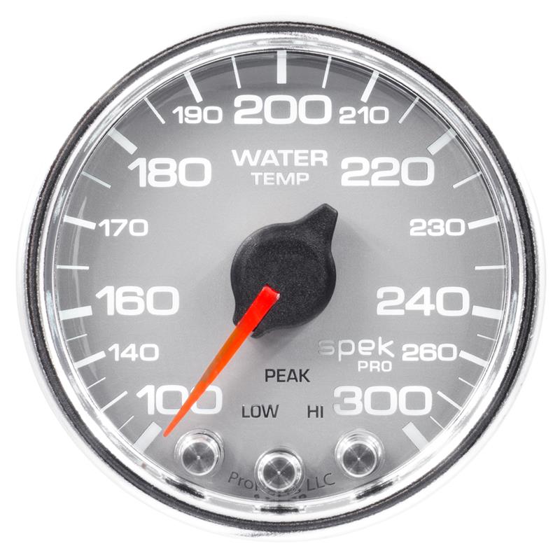 Autometer Spek-Pro 2 & 1/16" Water Temp Gauge 100-300F