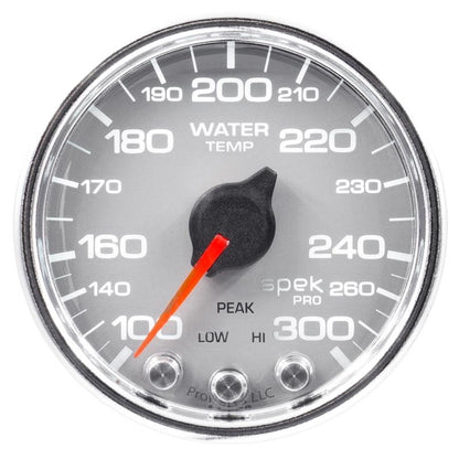 Autometer Spek-Pro 2 & 1/16" Water Temp Gauge 100-300F